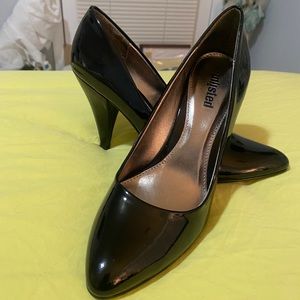 Black Patten Leather Shoes